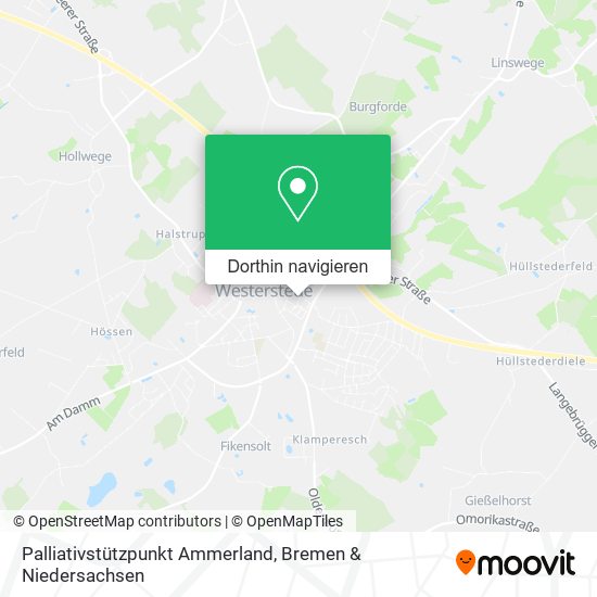 Palliativstützpunkt Ammerland Karte