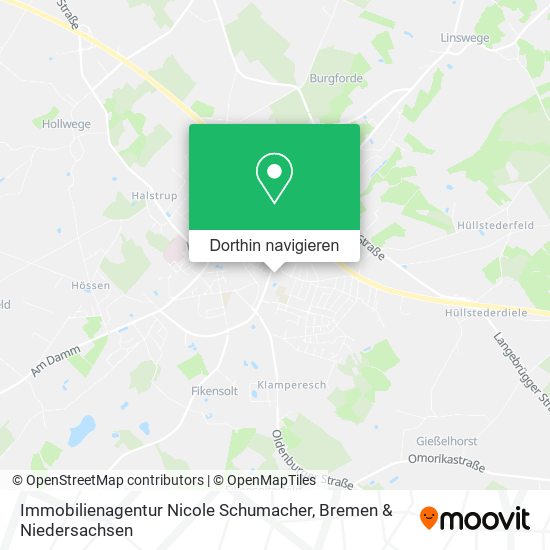 Immobilienagentur Nicole Schumacher Karte