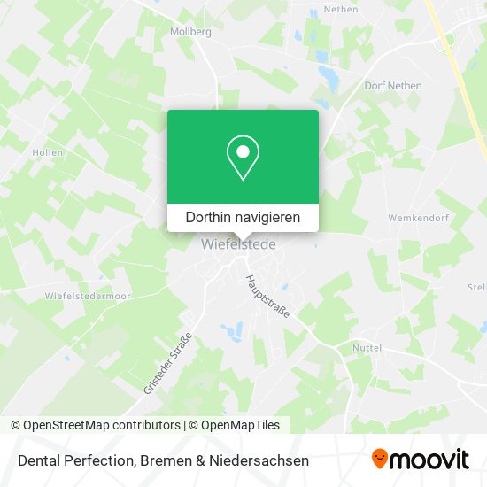 Dental Perfection Karte