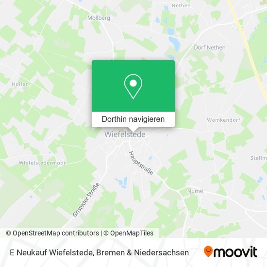 E Neukauf Wiefelstede Karte