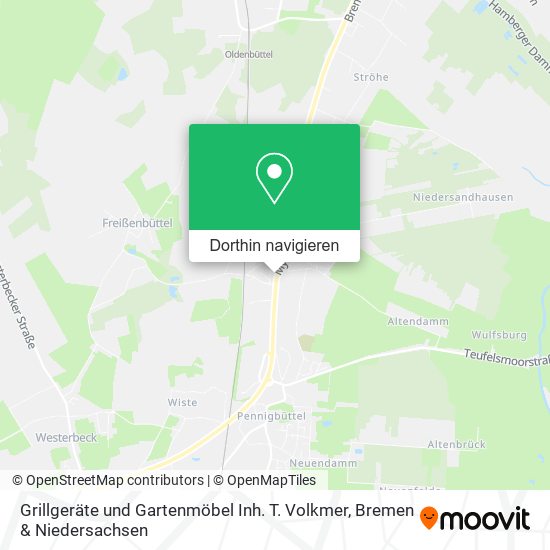 Grillgeräte und Gartenmöbel Inh. T. Volkmer Karte