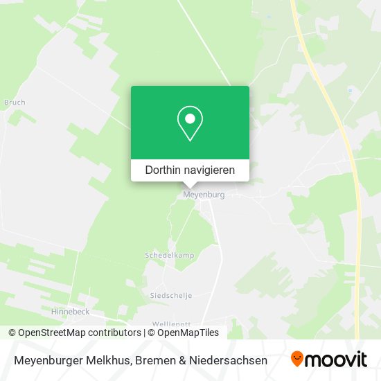 Meyenburger Melkhus Karte