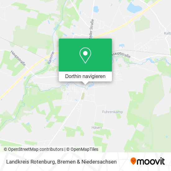 Landkreis Rotenburg Karte