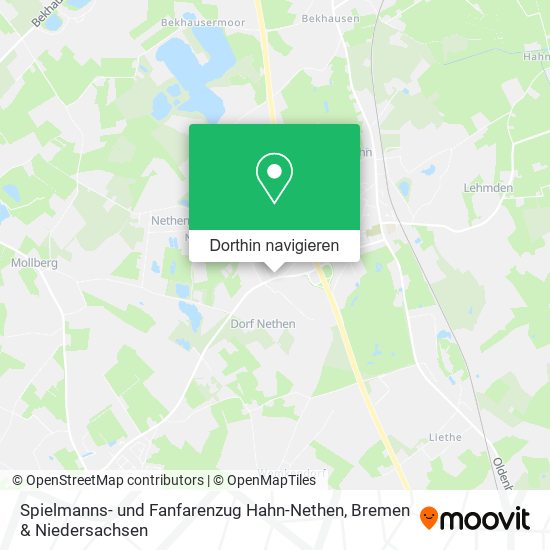 Spielmanns- und Fanfarenzug Hahn-Nethen Karte