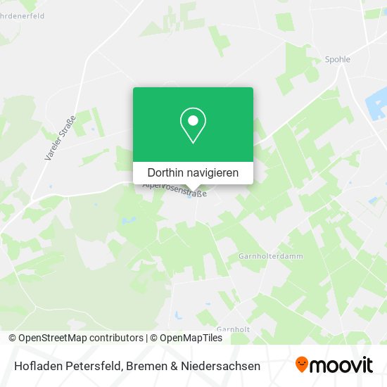 Hofladen Petersfeld Karte