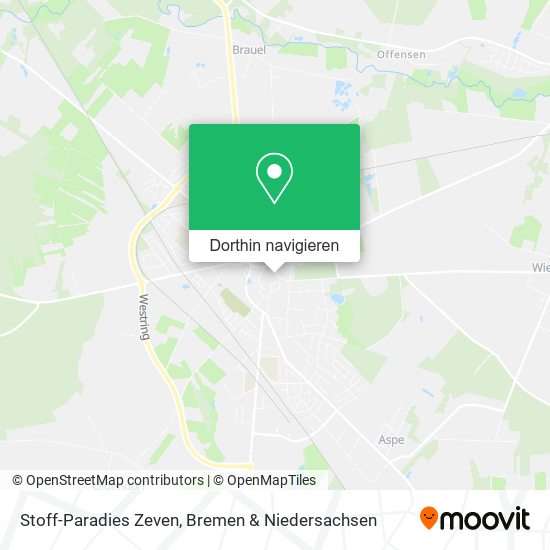 Stoff-Paradies Zeven Karte