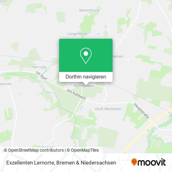 Exzellenten Lernorte Karte