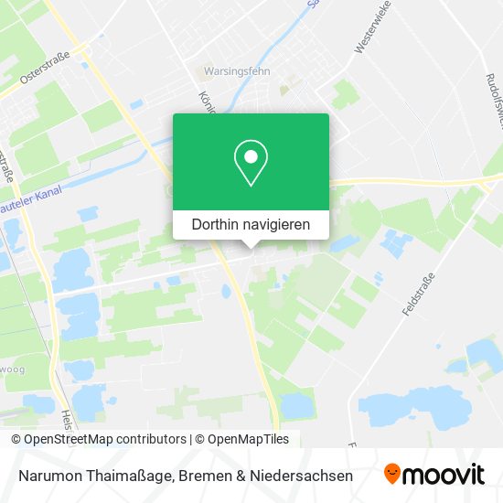 Narumon Thaimaßage Karte