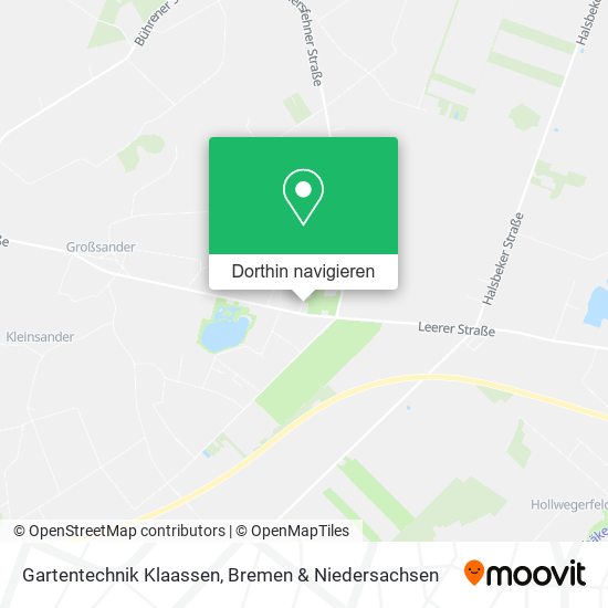Gartentechnik Klaassen Karte