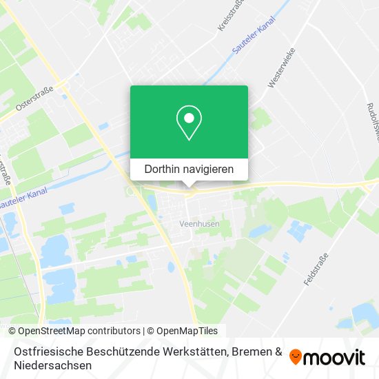 Ostfriesische Beschützende Werkstätten Karte