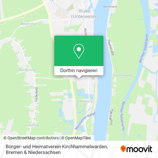 Bürger- und Heimatverein Kirchhammelwarden Karte