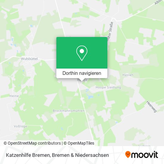 Katzenhilfe Bremen Karte