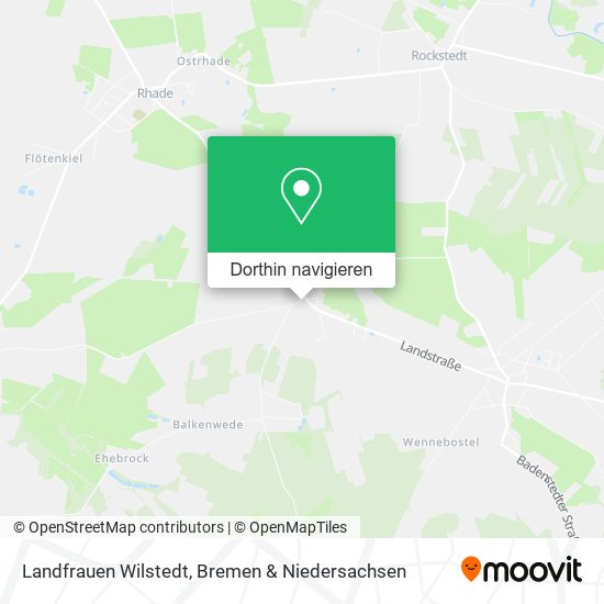 Landfrauen Wilstedt Karte