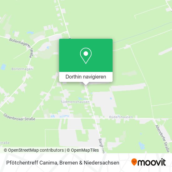 Pfötchentreff Canima Karte