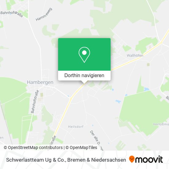 Schwerlastteam Ug & Co. Karte