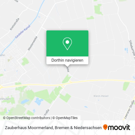 Zauberhaus Moormerland Karte