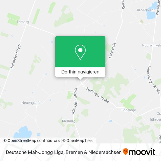 Deutsche Mah-Jongg Liga Karte