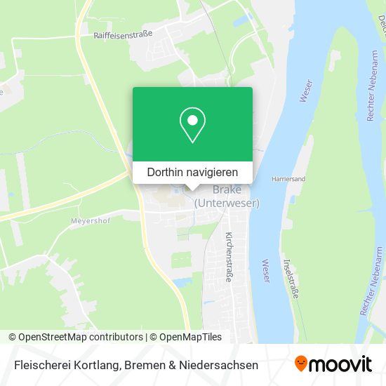 Fleischerei Kortlang Karte