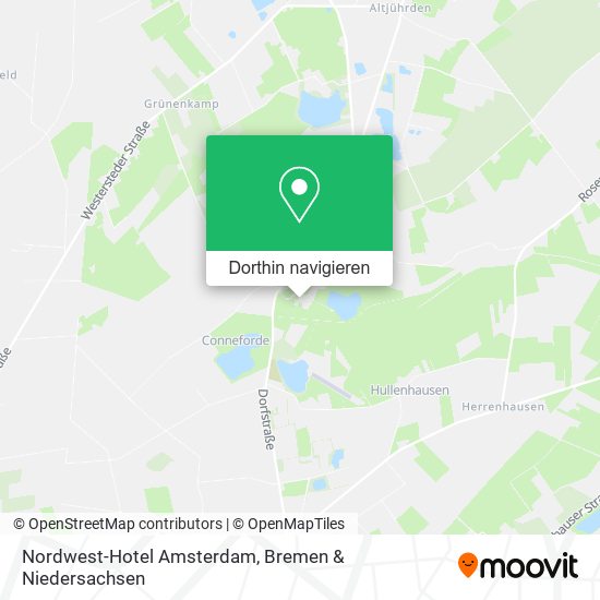 Nordwest-Hotel Amsterdam Karte