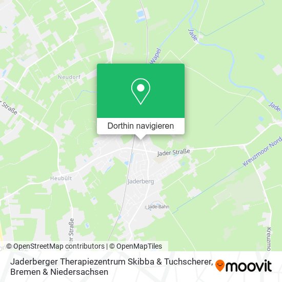 Jaderberger Therapiezentrum Skibba & Tuchscherer Karte