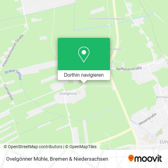 Ovelgönner Mühle Karte