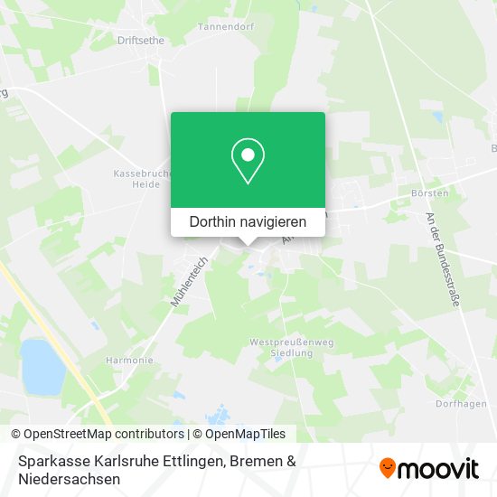 Sparkasse Karlsruhe Ettlingen Karte
