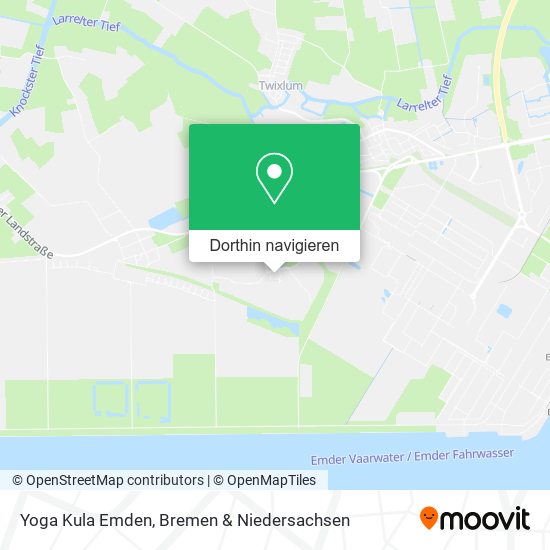 Yoga Kula Emden Karte