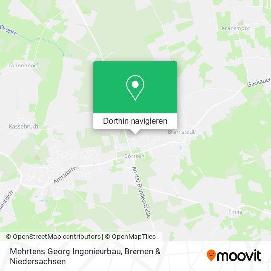 Mehrtens Georg Ingenieurbau Karte