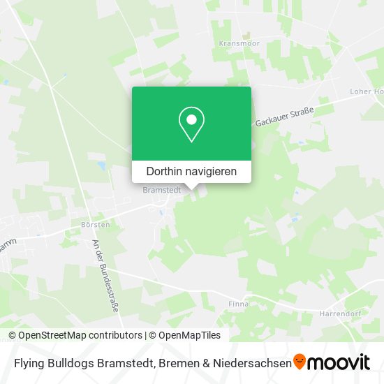 Flying Bulldogs Bramstedt Karte