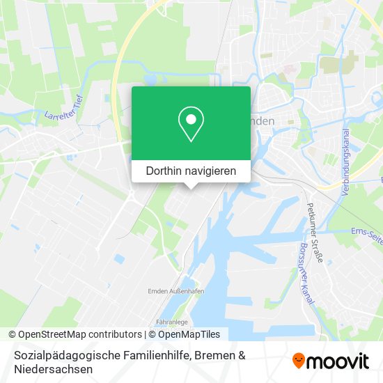 Sozialpädagogische Familienhilfe Karte