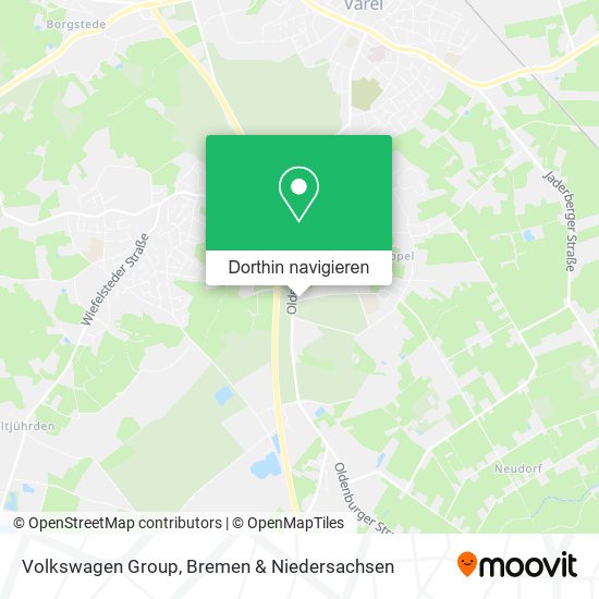 Volkswagen Group Karte