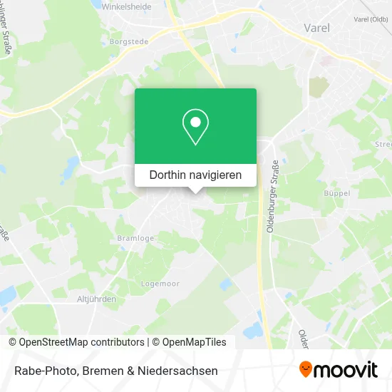 Rabe-Photo Karte