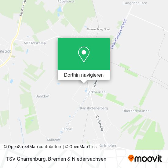 TSV Gnarrenburg Karte