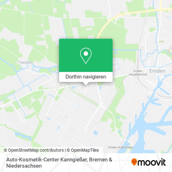 Auto-Kosmetik-Center Kanngießer Karte
