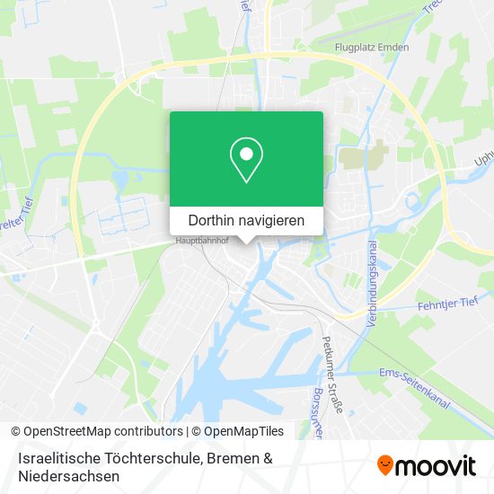 Israelitische Töchterschule Karte