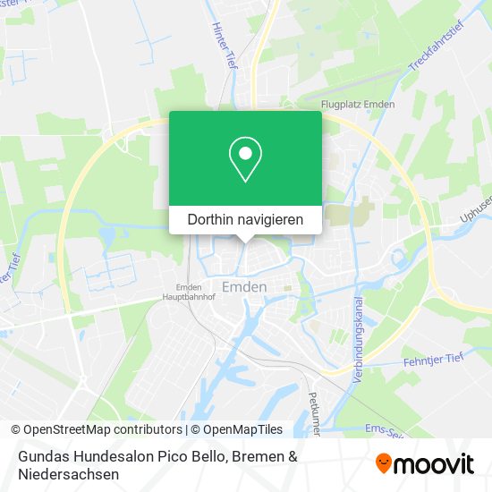 Gundas Hundesalon Pico Bello Karte