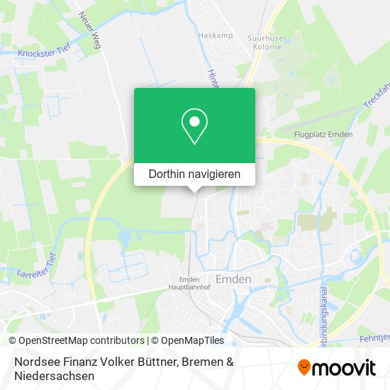 Nordsee Finanz Volker Büttner Karte