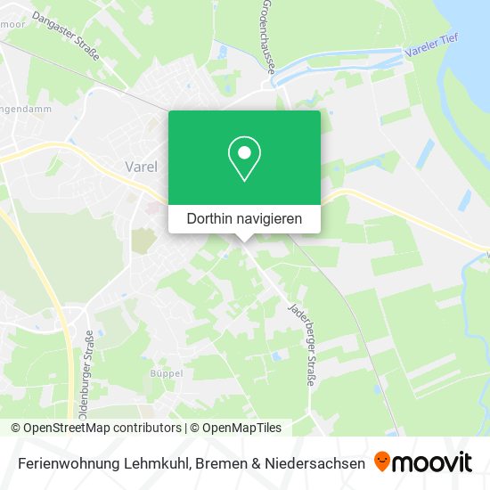 Ferienwohnung Lehmkuhl Karte