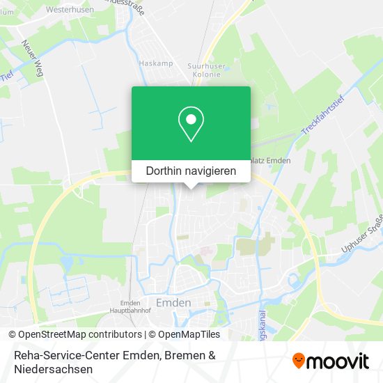 Reha-Service-Center Emden Karte