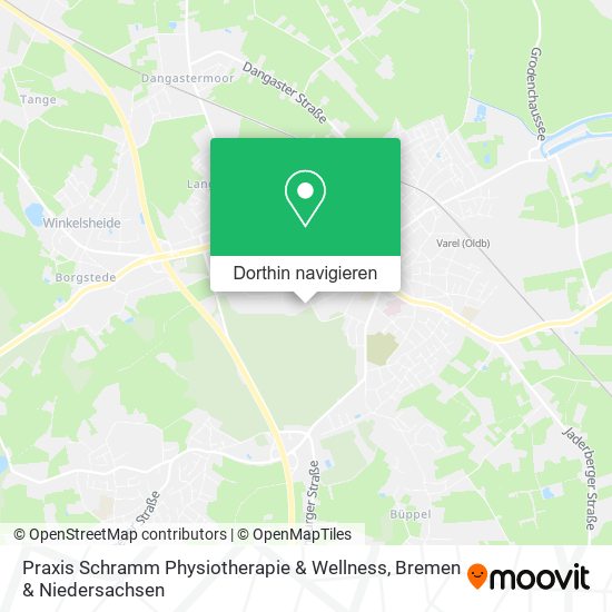 Praxis Schramm Physiotherapie & Wellness Karte