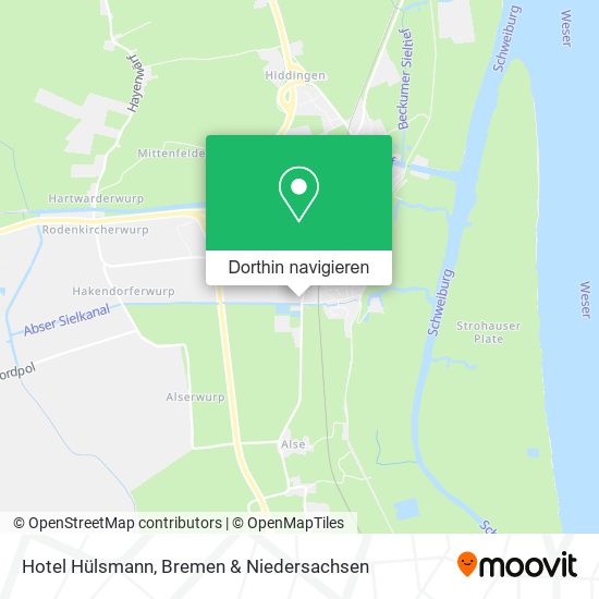 Hotel Hülsmann Karte