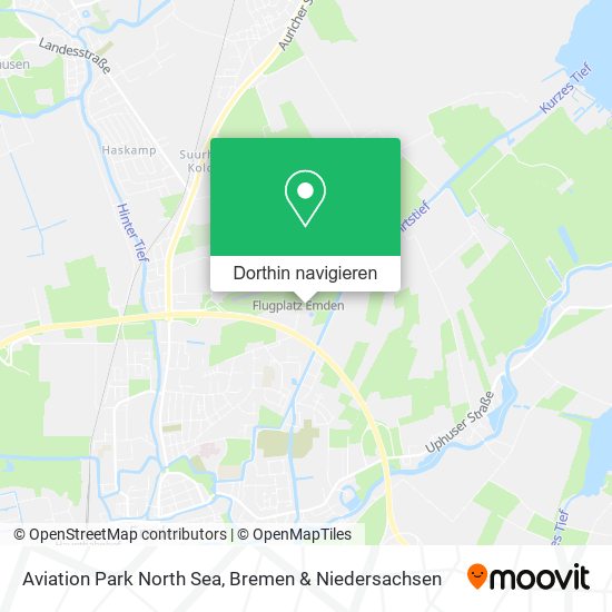 Aviation Park North Sea Karte