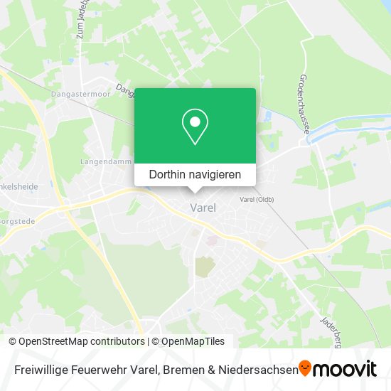 Freiwillige Feuerwehr Varel Karte