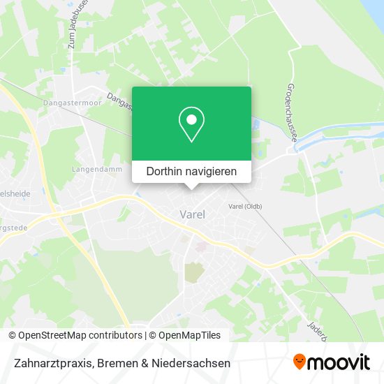 Zahnarztpraxis Karte