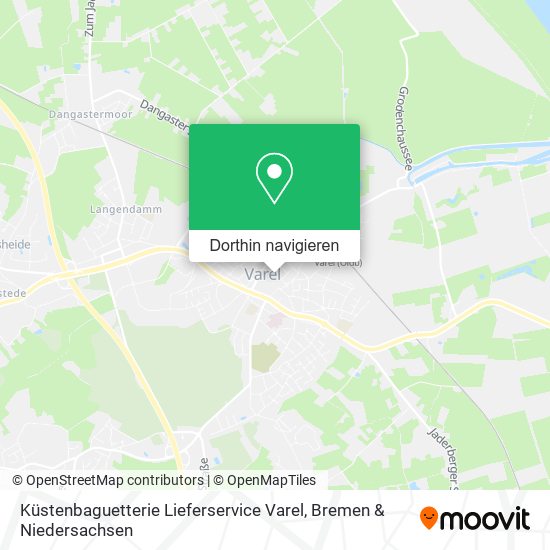 Küstenbaguetterie Lieferservice Varel Karte