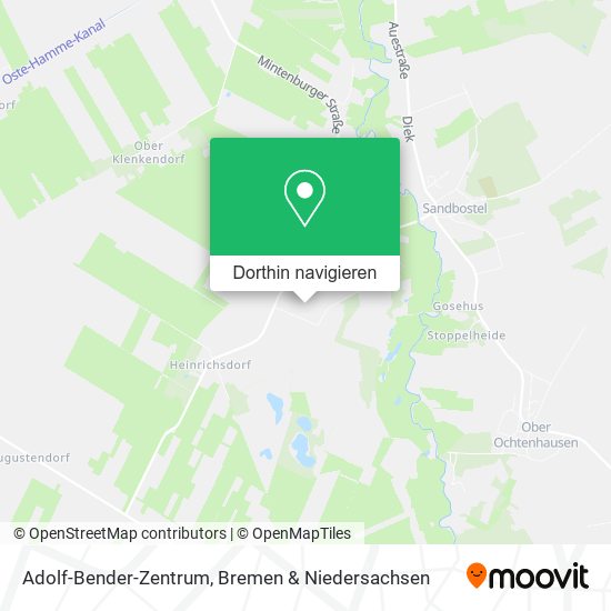 Adolf-Bender-Zentrum Karte