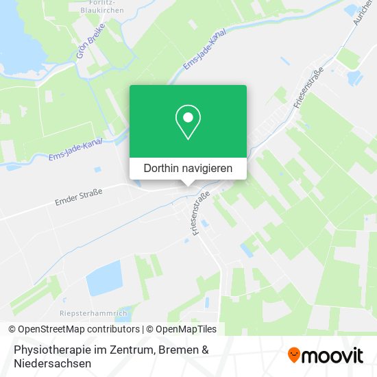 Physiotherapie im Zentrum Karte