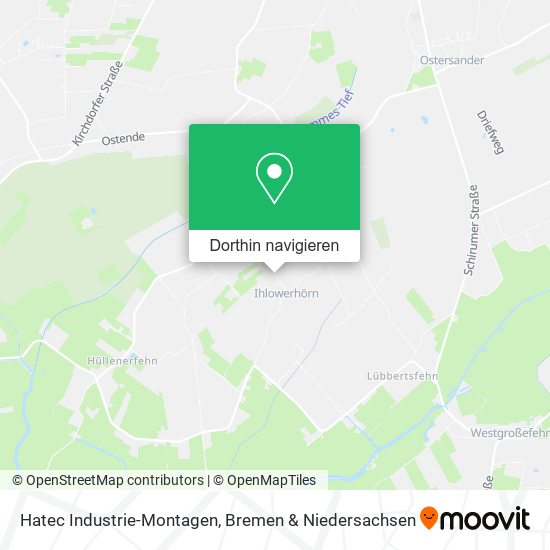 Hatec Industrie-Montagen Karte