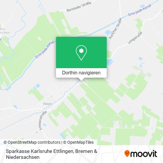Sparkasse Karlsruhe Ettlingen Karte