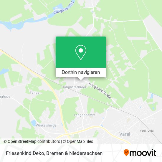 Friesenkind Deko Karte